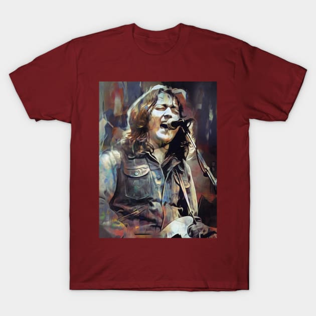 Rory Gallagher T-Shirt by IconsPopArt